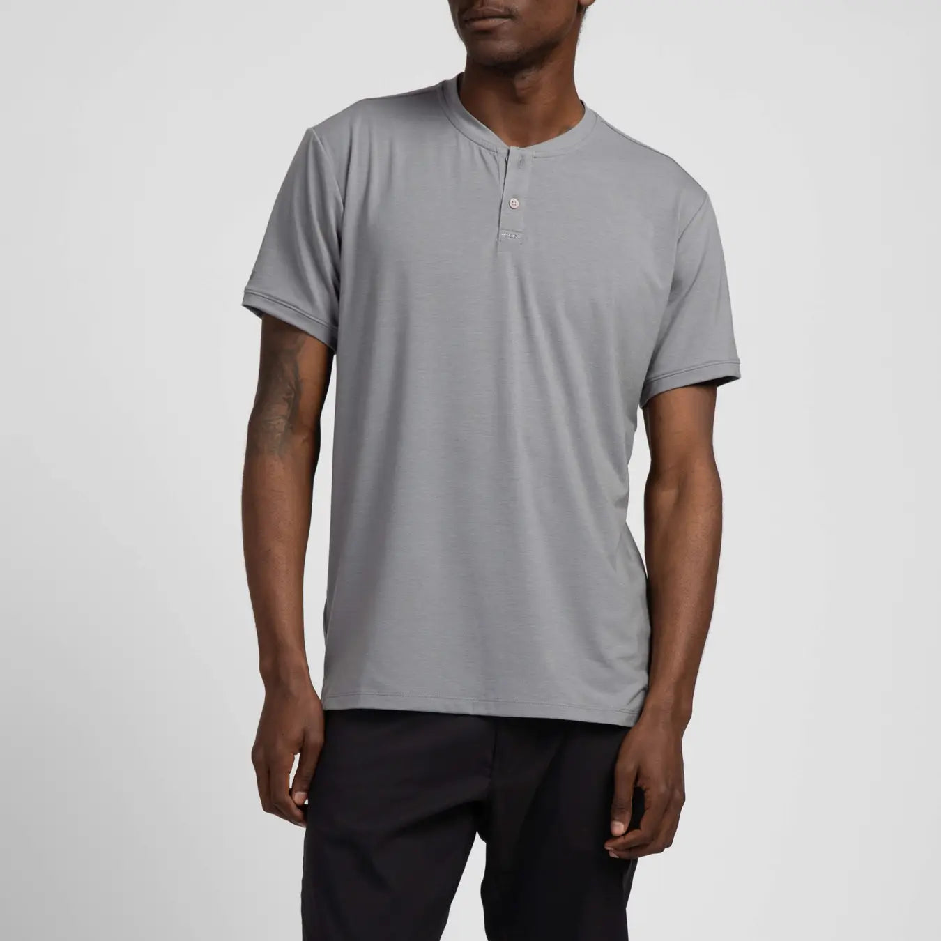 TRUE LUX Mock Polo Shirt for Men - Comfortable & Stylish Casual Wear for Work, Golf & Everyday Outfits