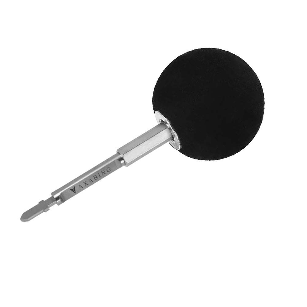 CALIDAKA 9-Piece Jigsaw Massage Adapter Set - Percussion Massage Gun Attachments for Deep Tissue, Trigger Point & Soft Tissue Therapy - Includes Massage Balls & Bits for Pain Relief & Muscle Recovery - Perfect for Athletes, Physical Therapy & Home Use