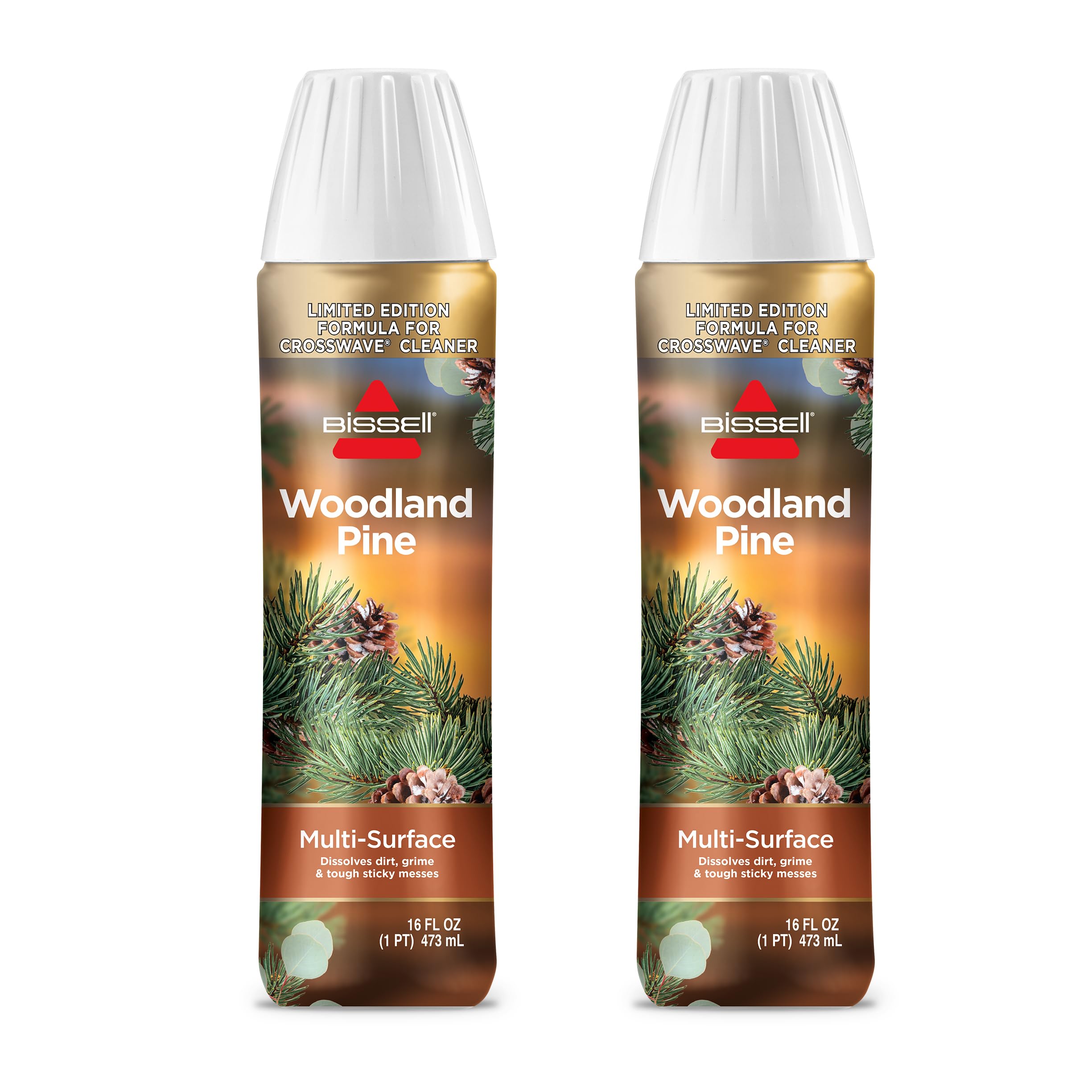 BISSELL Limited Edition Woodland Pine Multi-Surface Floor Cleaner - All-Purpose Cleaning Solution for Hardwood, Tile & Laminate Floors - Perfect for Homes with Pets & Kids