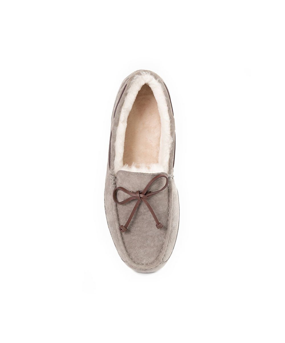 Men's Arlie UGG Moccasin Slippers - Genuine Sheepskin Indoor/Outdoor House Shoes for Winter Comfort & Warmth | Perfect Cozy Gift for Him, Home Lounging & Casual Wear