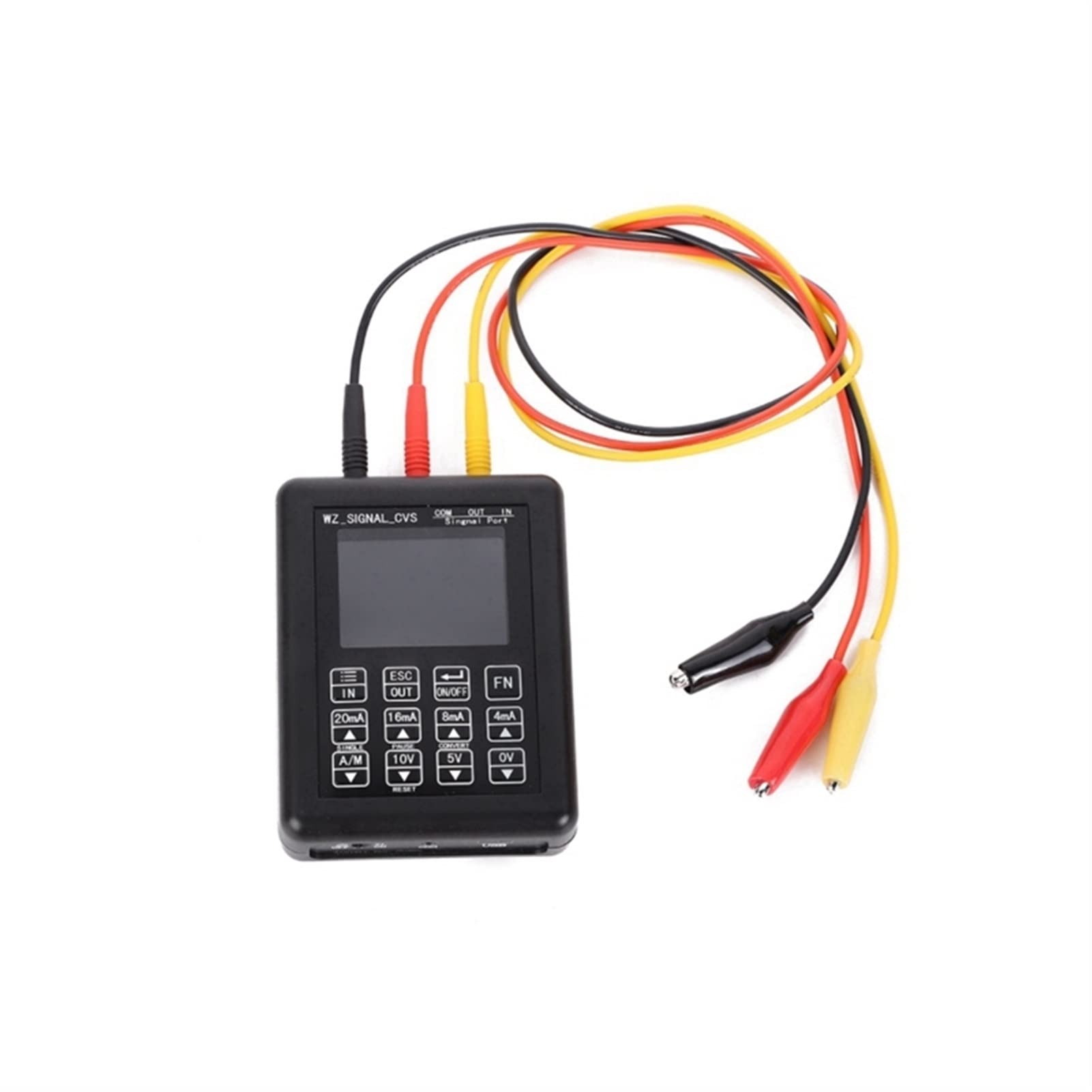 Portable Mini 4-20mA 0-10V Adjustable Signal Generator - Process Control Calibrator, 0-20mA Simulator for Industrial Automation & Instrument Testing (Workshop/Lab Use)