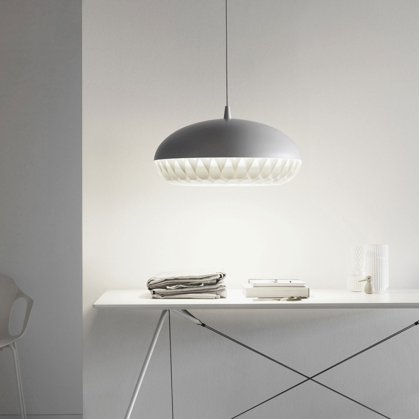 Aeon Rocket Pendant Light - Modern Industrial Ceiling Lighting Fixture for Kitchen Island, Dining Room, Bedroom & Living Room Decor