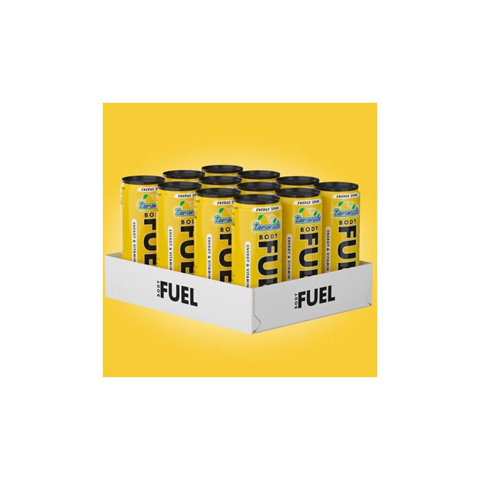 Applied Nutrition Body Fuel Energy Drink - 12 Pack x 330ml Cans | Boost Workout Performance & Mental Focus | Perfect for Gym, Sports & Daily Energy