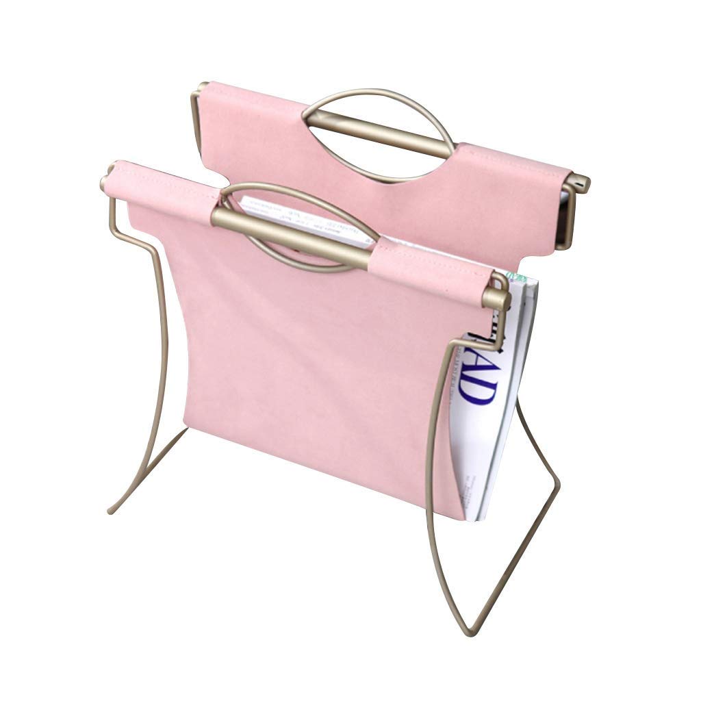 ZLDQBH Foldable Metal Wire File Holder - Vertical Magazine Rack & Book Organizer for Office, Home | Desktop Document Storage Shelf | Perfect for Office Supplies, Home Office Organization & School Stationery