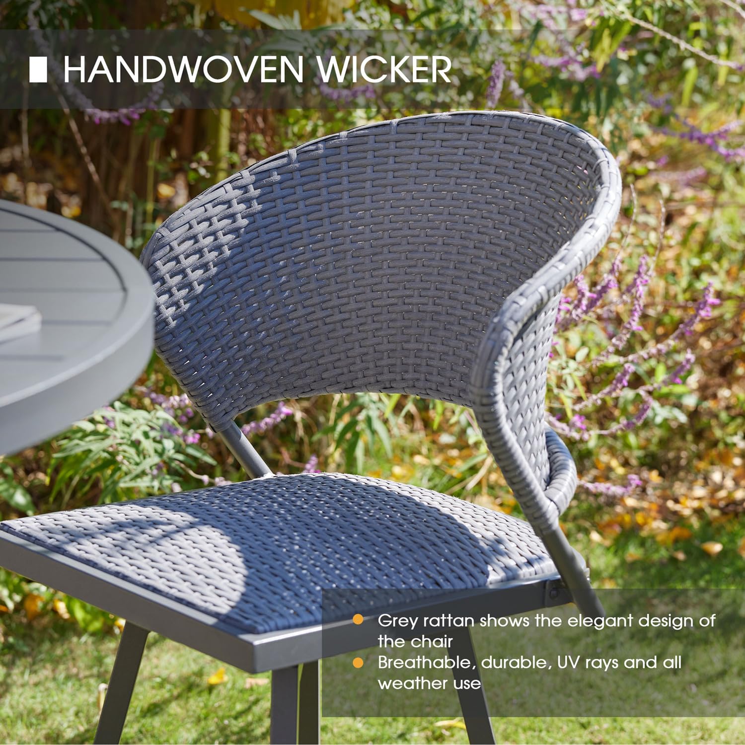 VICLLAX 3-Piece Outdoor Bar Set - 35.5