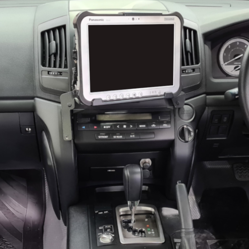 Toyota LandCruiser 200 (2008+) Universal Car Phone Mount Holder - Durable InDash Dashboard Stand for iPhone Samsung GPS - Perfect for Off-Roading, Camping & Road Trips