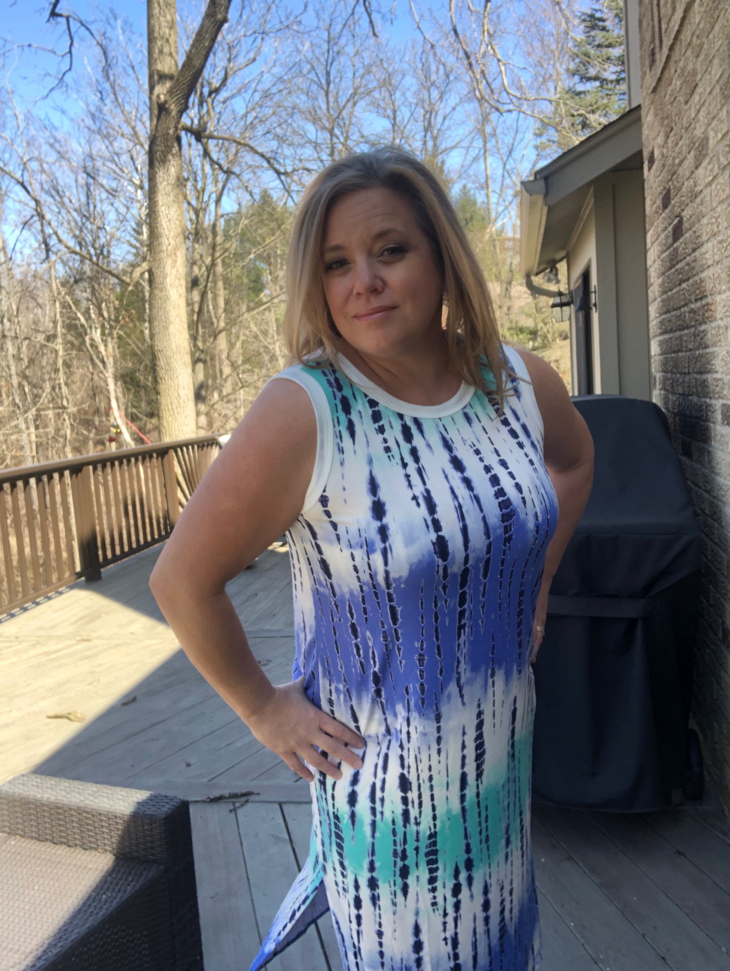 Tabitha Tank Dress - Women's Casual Summer Dress (Made in USA) | Perfect for Beach, Vacation & Everyday Wear