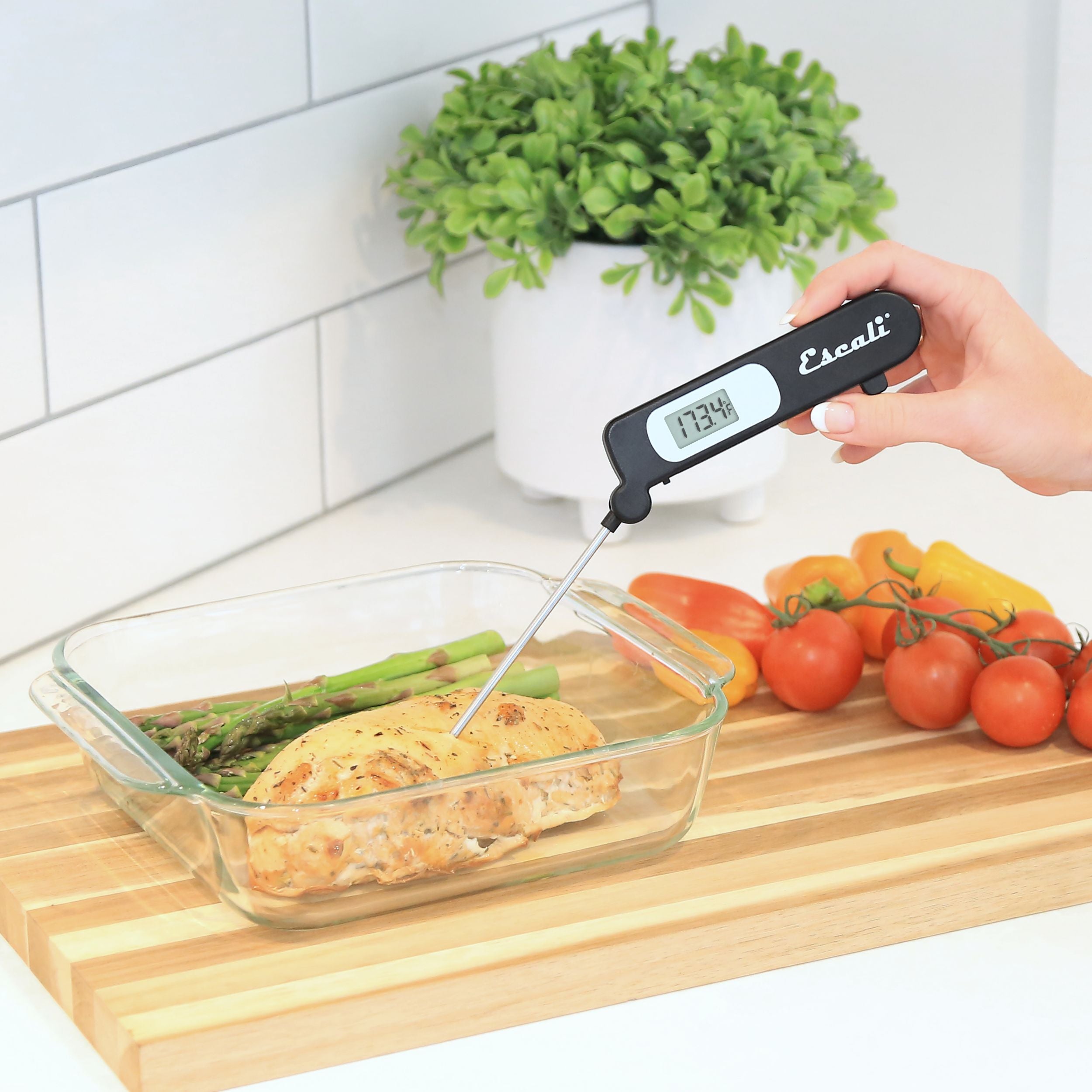Portable Folding Digital Thermometer for Adults & Kids - Fast Accurate Oral Underarm Rectal Temperature Reading - Home, Travel, Medical Use