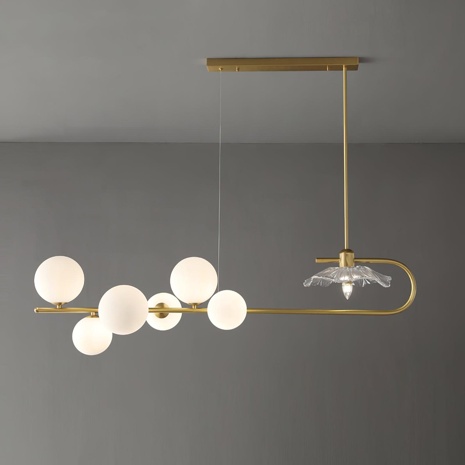 Fulesi Crystal Chandelier - Elegant Modern Ceiling Light Fixture for Dining Room, Living Room, Bedroom | Dimmable LED Lighting for Home Decor & Wedding Events