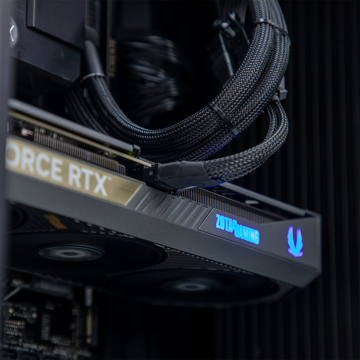 Chinkapin SWIFT PRO Gaming PC - RTX 5070, Ryzen 7 7800X3D, High Performance Black Desktop Computer for 4K Gaming, Streaming & Content Creation