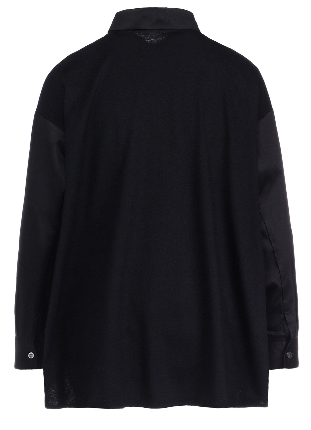 Premium Cotton Satin Convertible Collar Shirt for Men (Medium) - Perfect for Business Casual, Office Wear & Smart Outfits