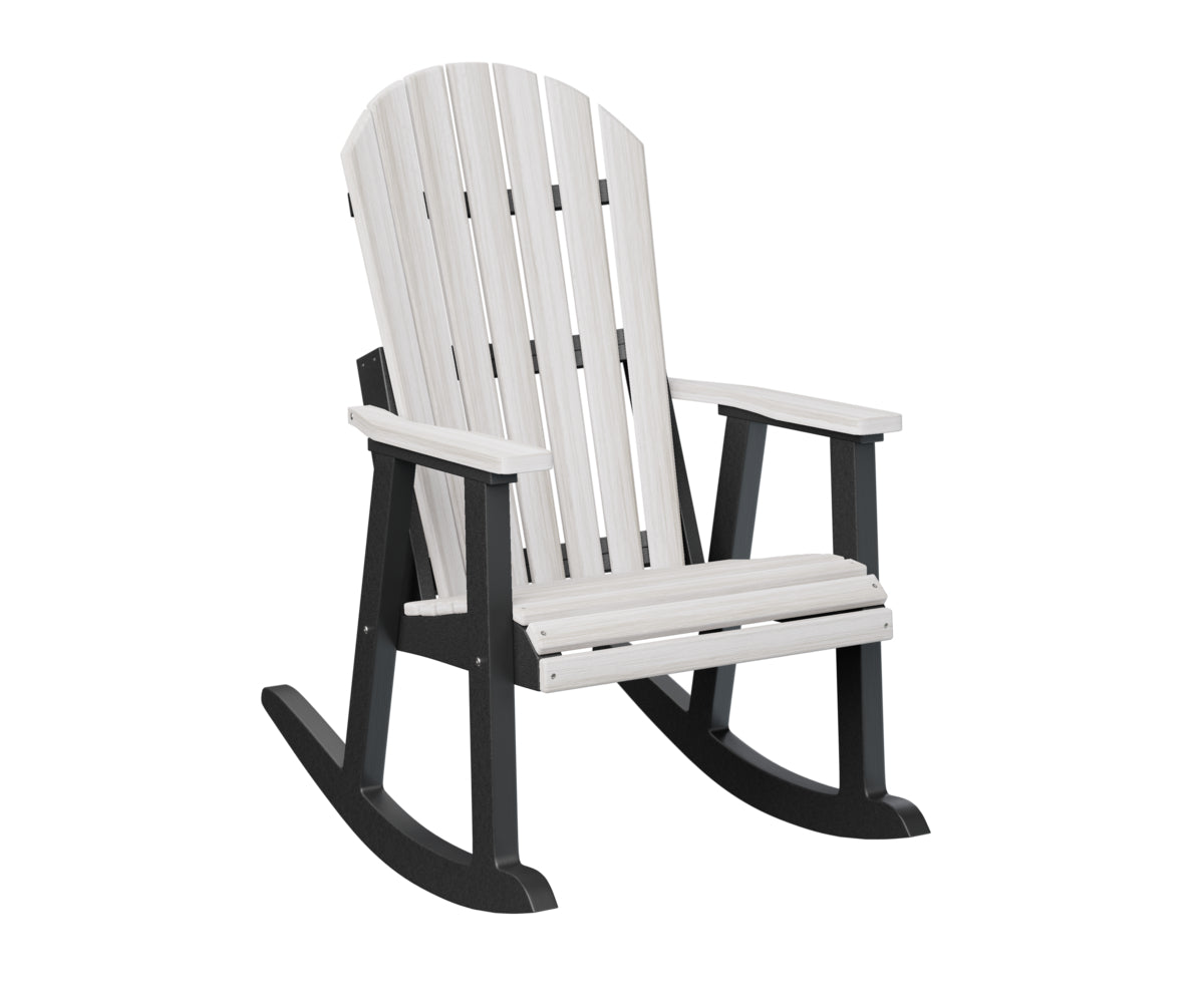 Berlin Gardens Comfo Back Rocker - Premium Outdoor Rocking Chair for Patio, Garden & Porch | Comfortable Relaxation with Ergonomic Design | Perfect for Reading, Lounging & Enjoying Nature
