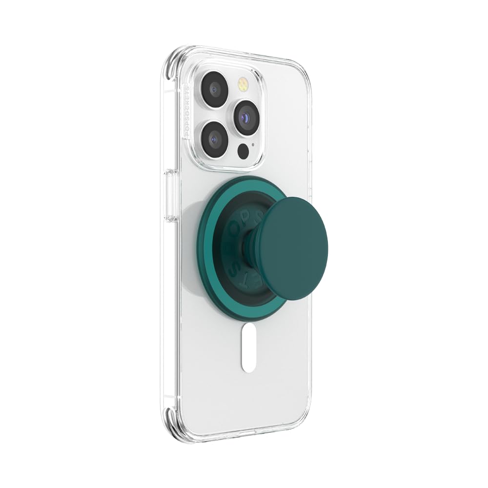 PopSockets MagSafe-Compatible Phone Grip & Holder - Wireless Charging Support, Into the Woods Fresh Pine Design | Perfect for iPhone 13/14, Everyday Use & Car Mounting