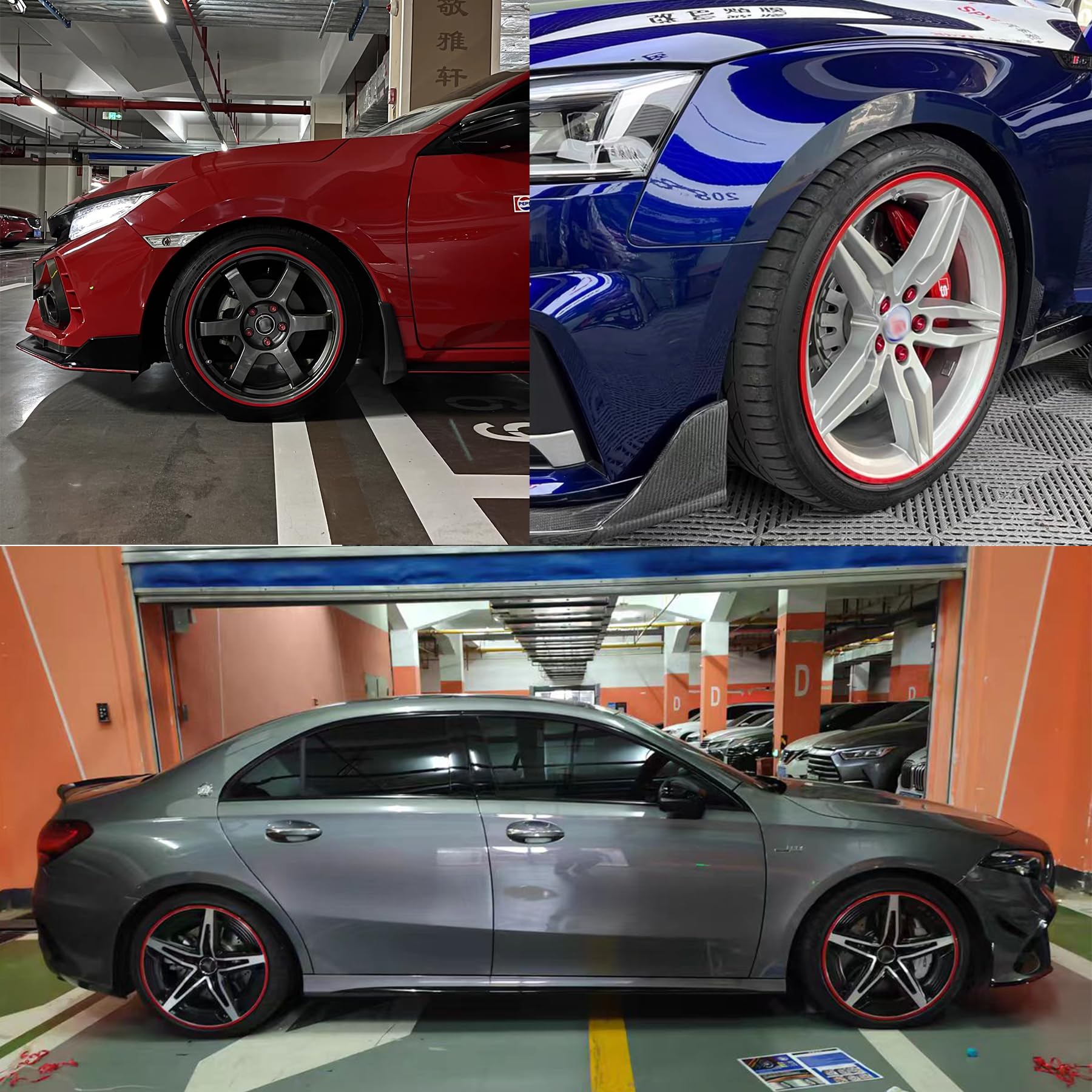 Premium ABS Car Wheel Rim Protector for 18-21
