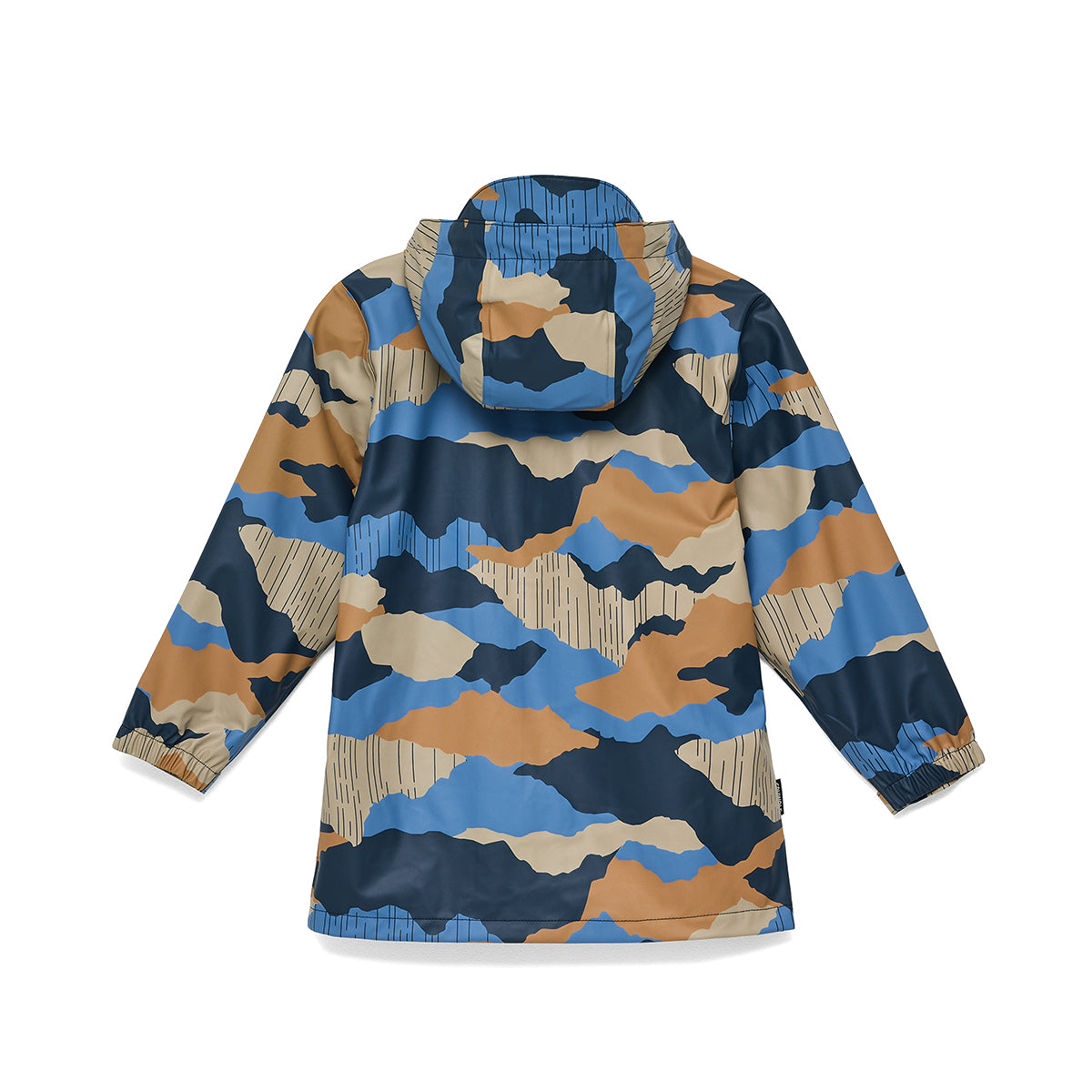 Crywolf Waterproof Play Jacket - Camouflage Mountain Design for Outdoor Adventures, Hiking & Camping
