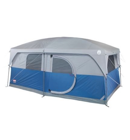 Coleman Hampton Cabin Tent - 9-Person Family Camping Tent with Weatherproof Design for Outdoor Adventures, Backpacking & Beach Trips
