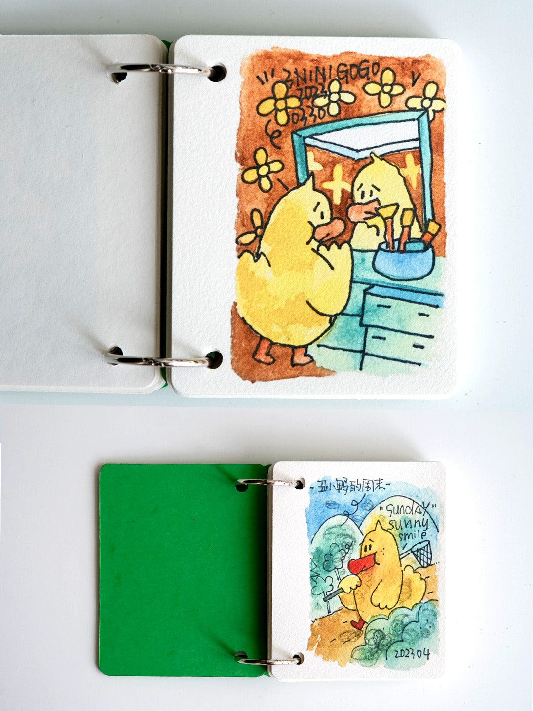 ArtistsNinigogo Original Zine Book - Handmade Indie Art Magazine for Collectors & Creatives | Perfect for Art Lovers, DIY Projects & Creative Inspiration