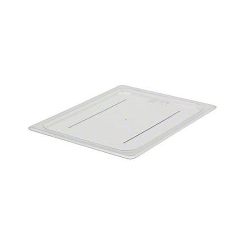 Cambro 20CWC135 Camwear Clear 1/2 Size Flat Food Pan Lid - Durable Food Storage Cover for Commercial Kitchens, Catering & Buffet Service
