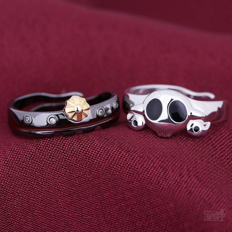 Ghost Ring - Elegant & Stylish Silver or Gold Plated Ring for Women & Men | Perfect for Halloween, Cosplay, Gothic Fashion & Everyday Wear
