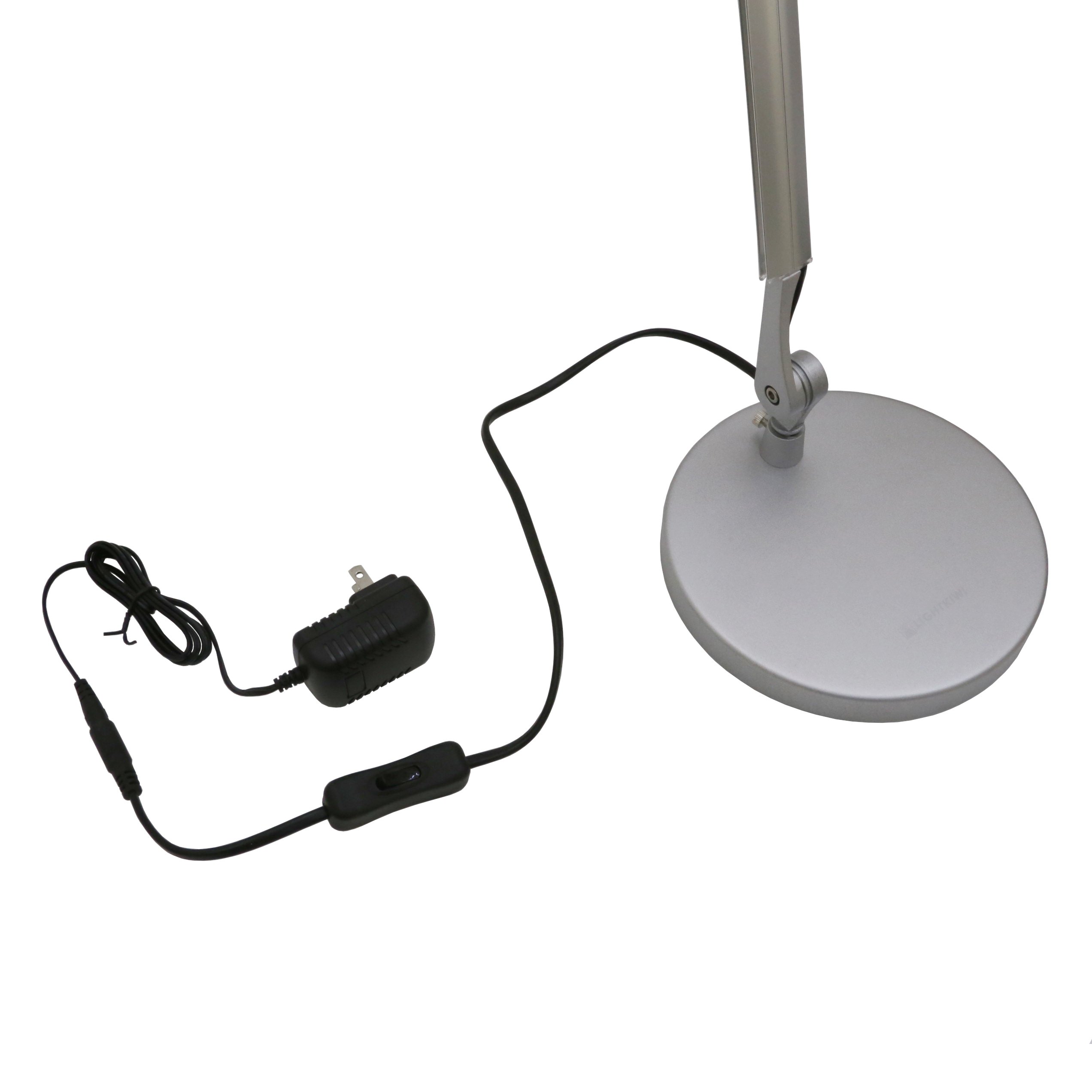 Lightkiwi Y7699 Vega Metal Architect LED Desk Lamp with Clamp Base - Adjustable Brightness & Color Temperature, Perfect for Home Office, Study, and Reading