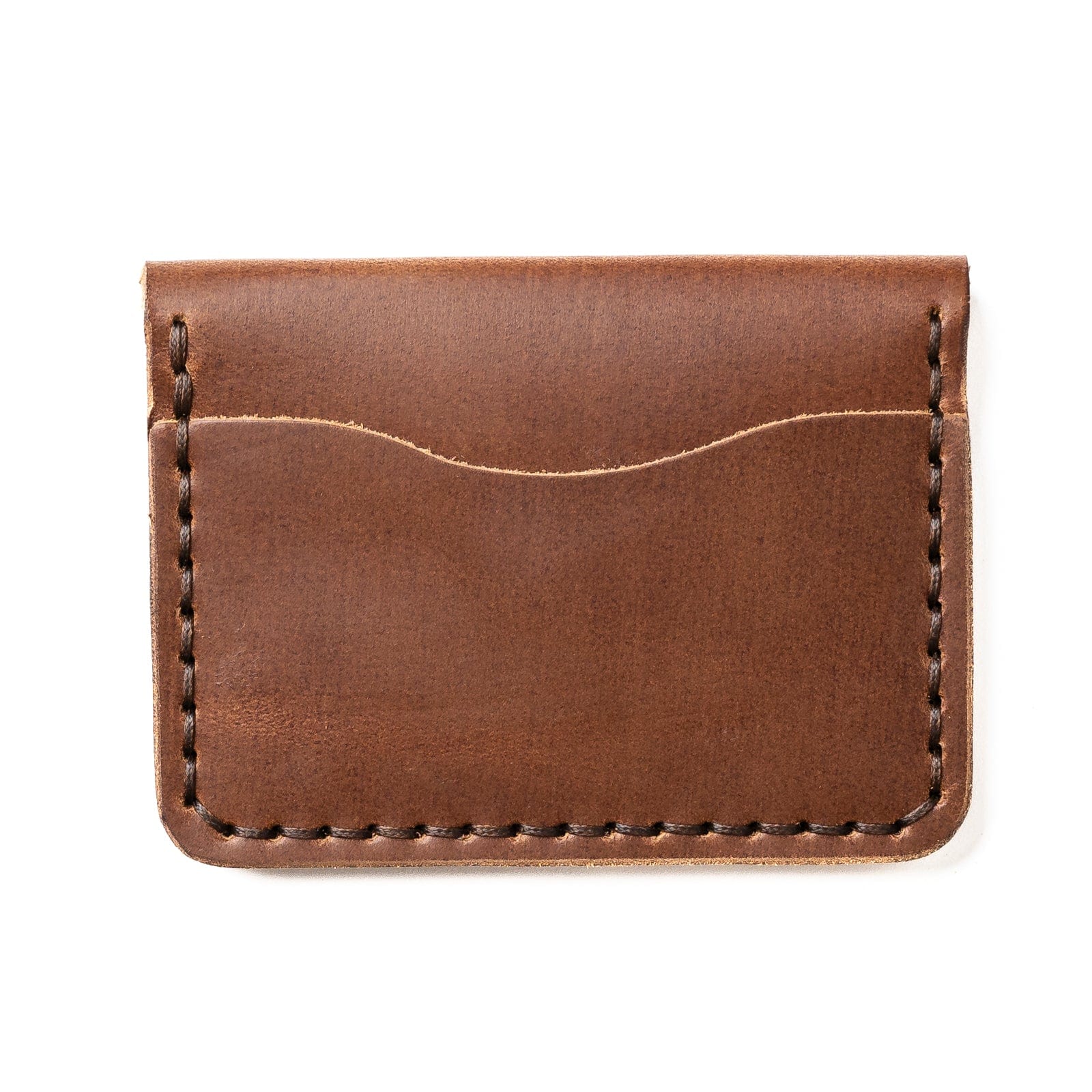 Genuine Leather 5 Card Holder Wallet - Slim RFID Blocking Minimalist Wallet for Men & Women - Perfect for Everyday Use, Travel, and Business