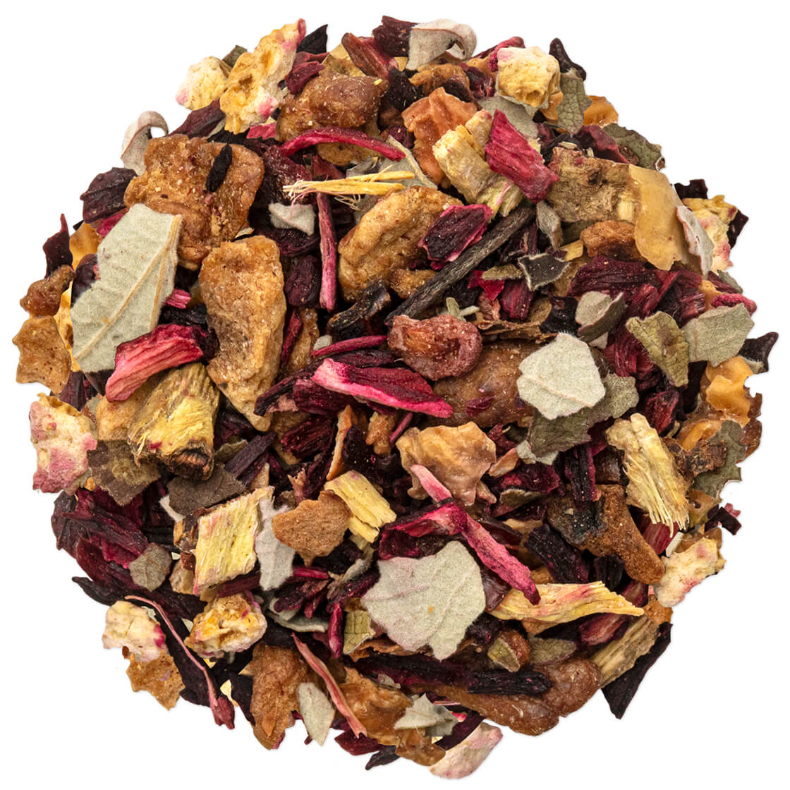 Premium Loose Leaf Tea Canisters - Wild Berry Hibiscus Herbal Tea Blend | Airtight Storage for Freshness | Perfect for Iced Tea, Relaxation & Gift Giving