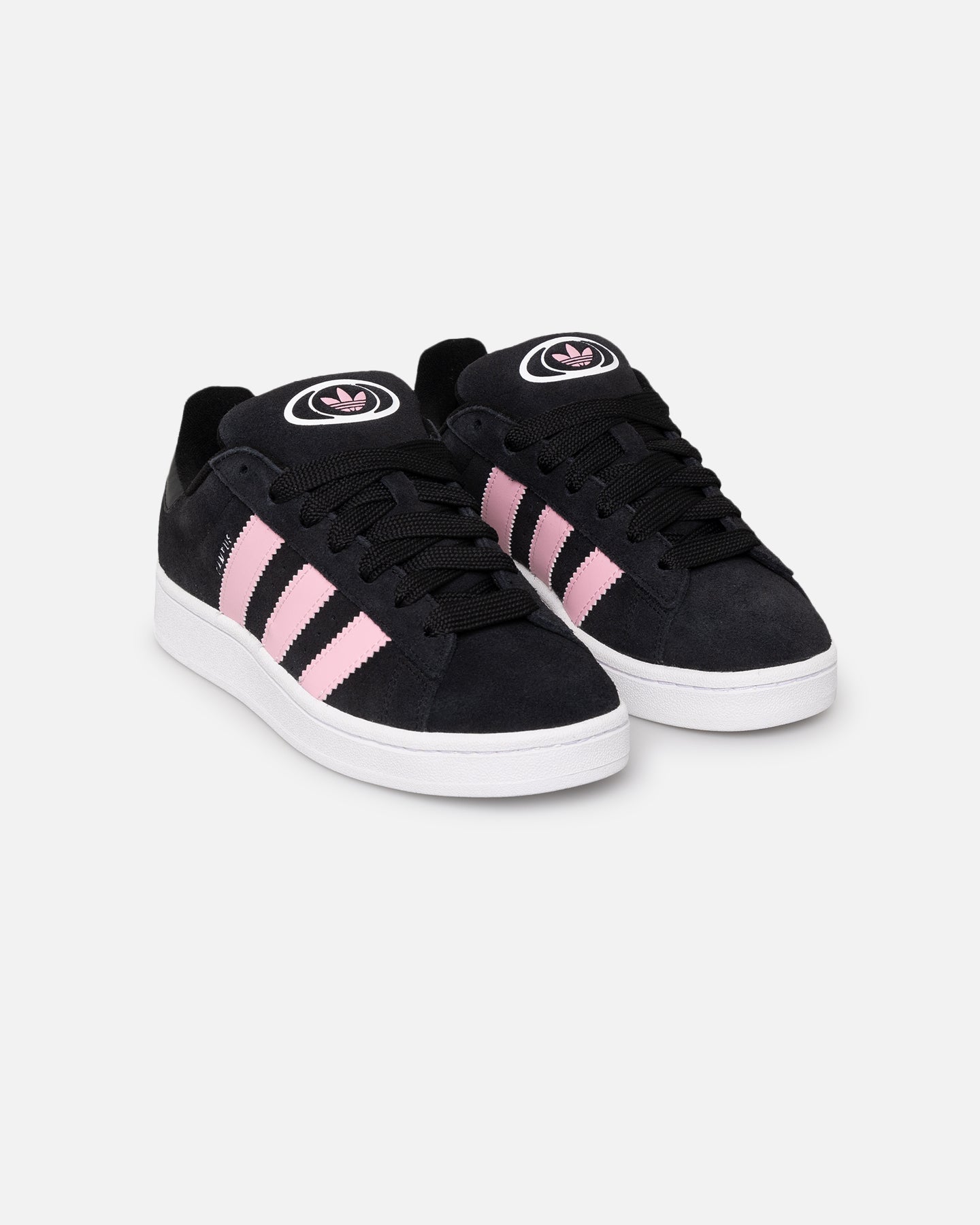 Adidas Women's Campus 00s Sneakers - Black White Pink Retro Running Shoes for Women | Casual Wear, Street Style & Gym Workouts
