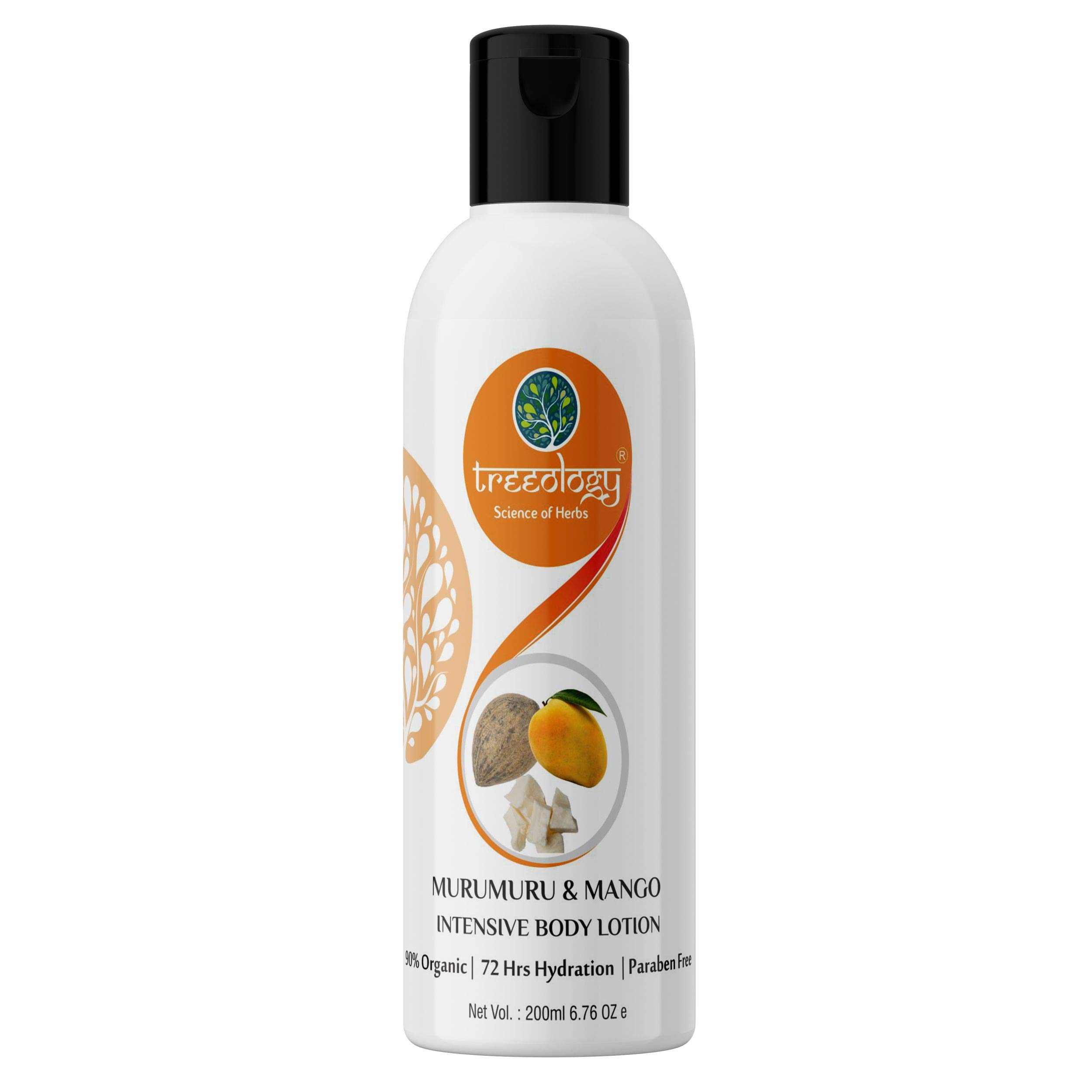 Treeology Murumuru & Mango Intensive Body Lotion - Deep Hydrating Moisturizer for Dry Skin | Natural Nourishing Lotion for Body & Hands | Perfect for Daily Use & After Shower Care