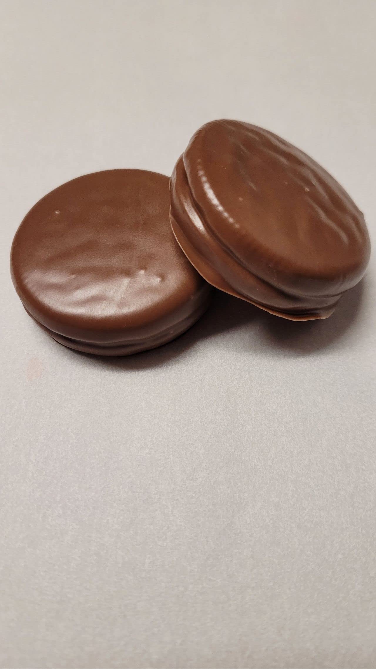 Delicious Chocolate Covered Cookies - 100 Pieces in Elegant Gold Foil Wrapping | Perfect for Gifts, Parties & Holiday Treats