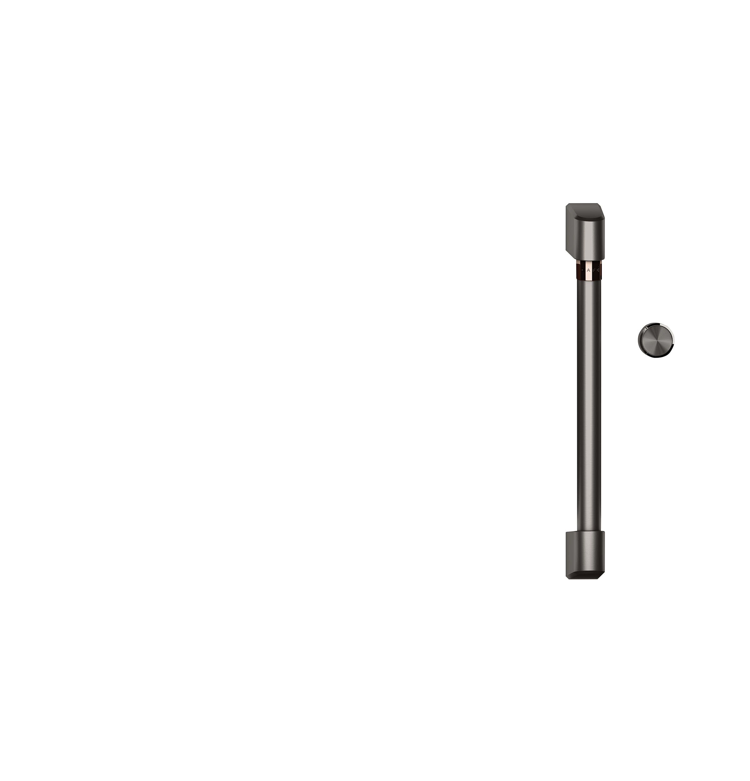 Brushed Black Over the Range Microwave Oven Handle Kit CXOTRHKPMBT - Replacement Handle for Kitchen Remodeling & Appliance Upgrade