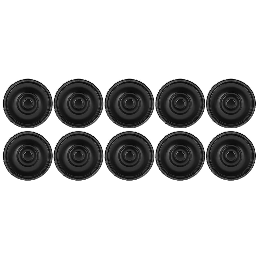 Eujgoov 10Pcs 36mm Round Internal Magnet Loudspeaker 8Ω 2W Multimedia Doorbell Speaker - Perfect for Home Security Systems, DIY Audio Projects & Smart Doorbells
