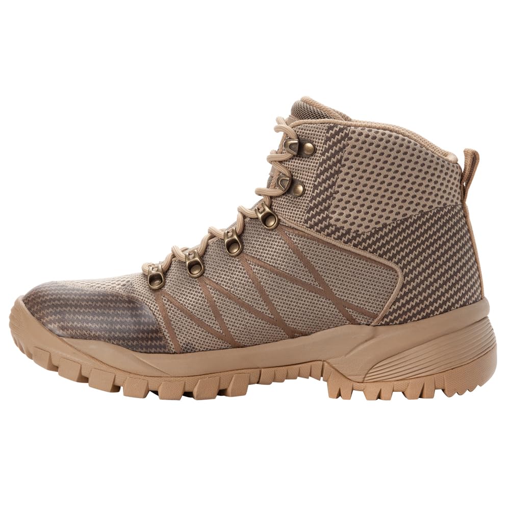 Propet Men's Traverse Waterproof Hiking Boots - Lightweight Outdoor Trekking Shoes for Men, Trail Walking & Mountain Climbing Footwear