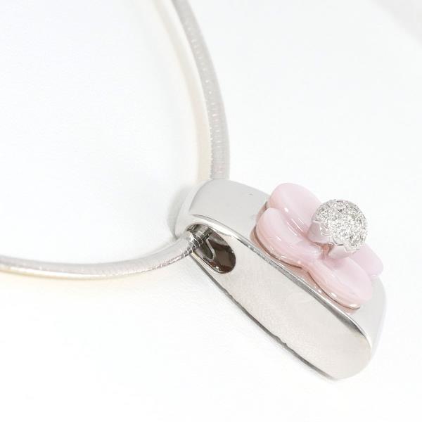 18K Yellow Gold & White Gold Shell Pendant Necklace with Diamonds - Elegant Beach Jewelry for Women, Perfect for Weddings, Parties & Gifts