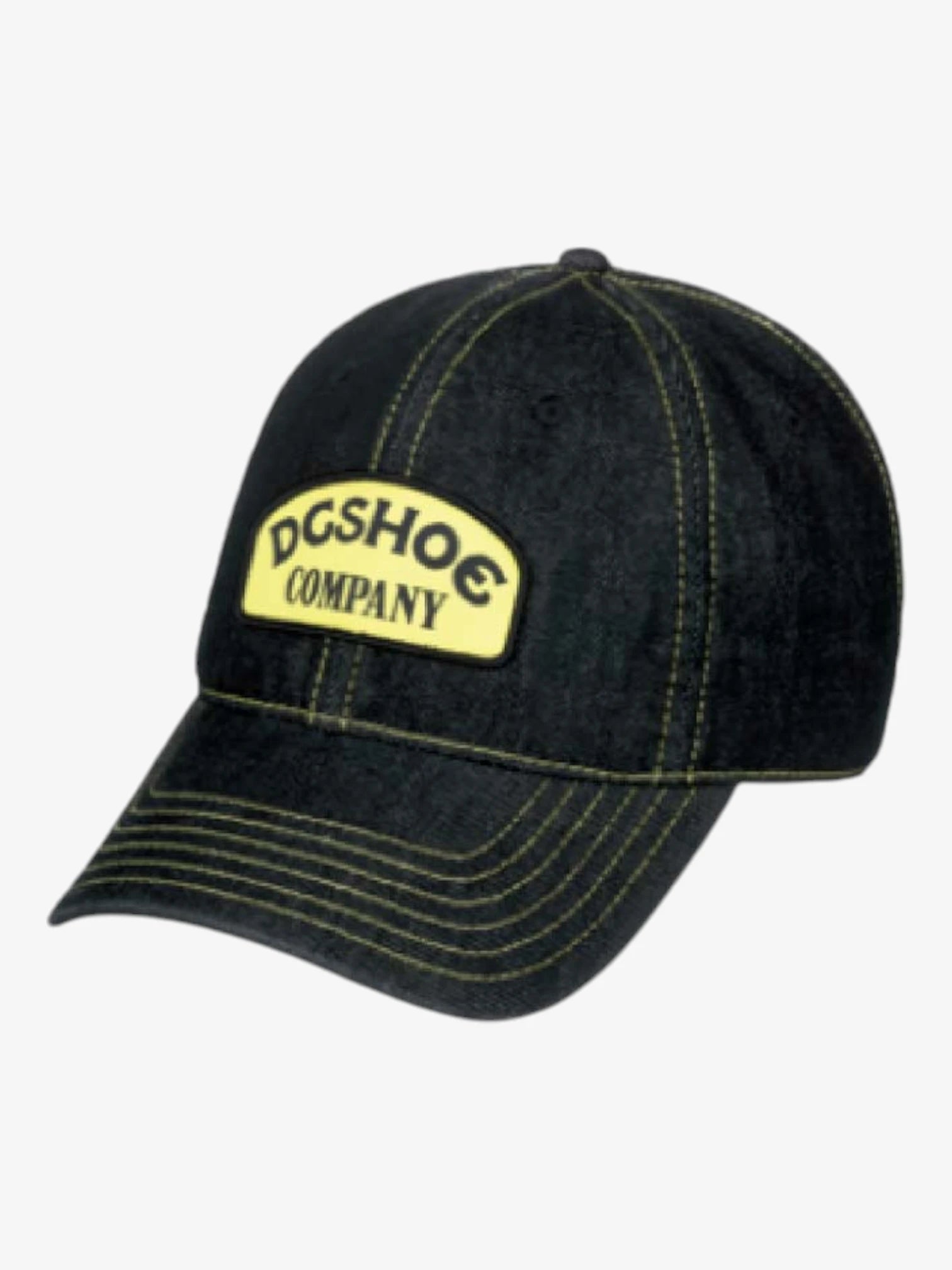 DC Enduro Snapback Cap - Black & Yellow Adjustable Hat for Men & Women | Perfect for Streetwear, Sports, and Outdoor Activities