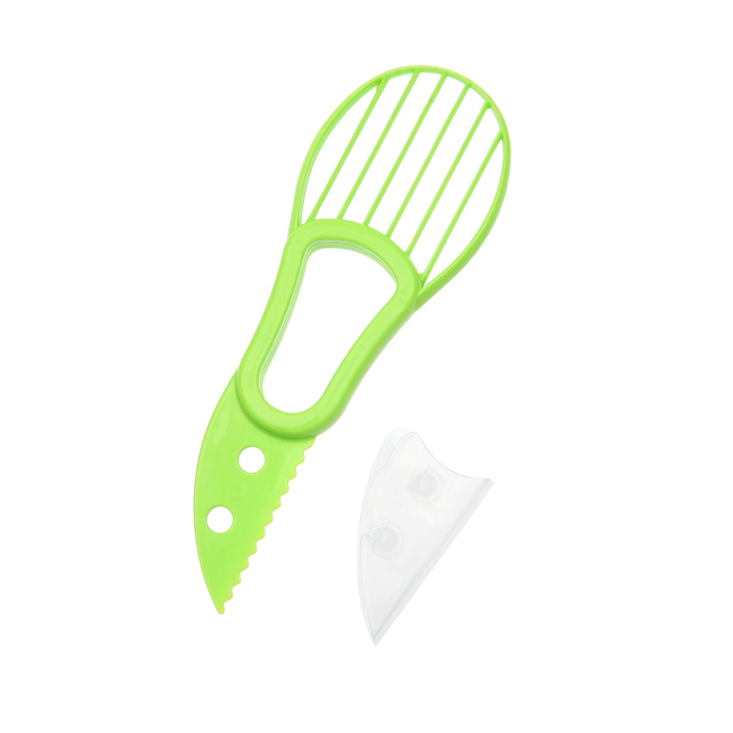 Premium Stainless Steel Fruit Carving Kit - 2-in-1 Watermelon Slicer, Melon Baller & Fruit Knife with Avocado Slicer - Includes 5 Stainless Steel Fruit Forks - Perfect for Fruit Platters, Party Decorations & Healthy Snack Preparation