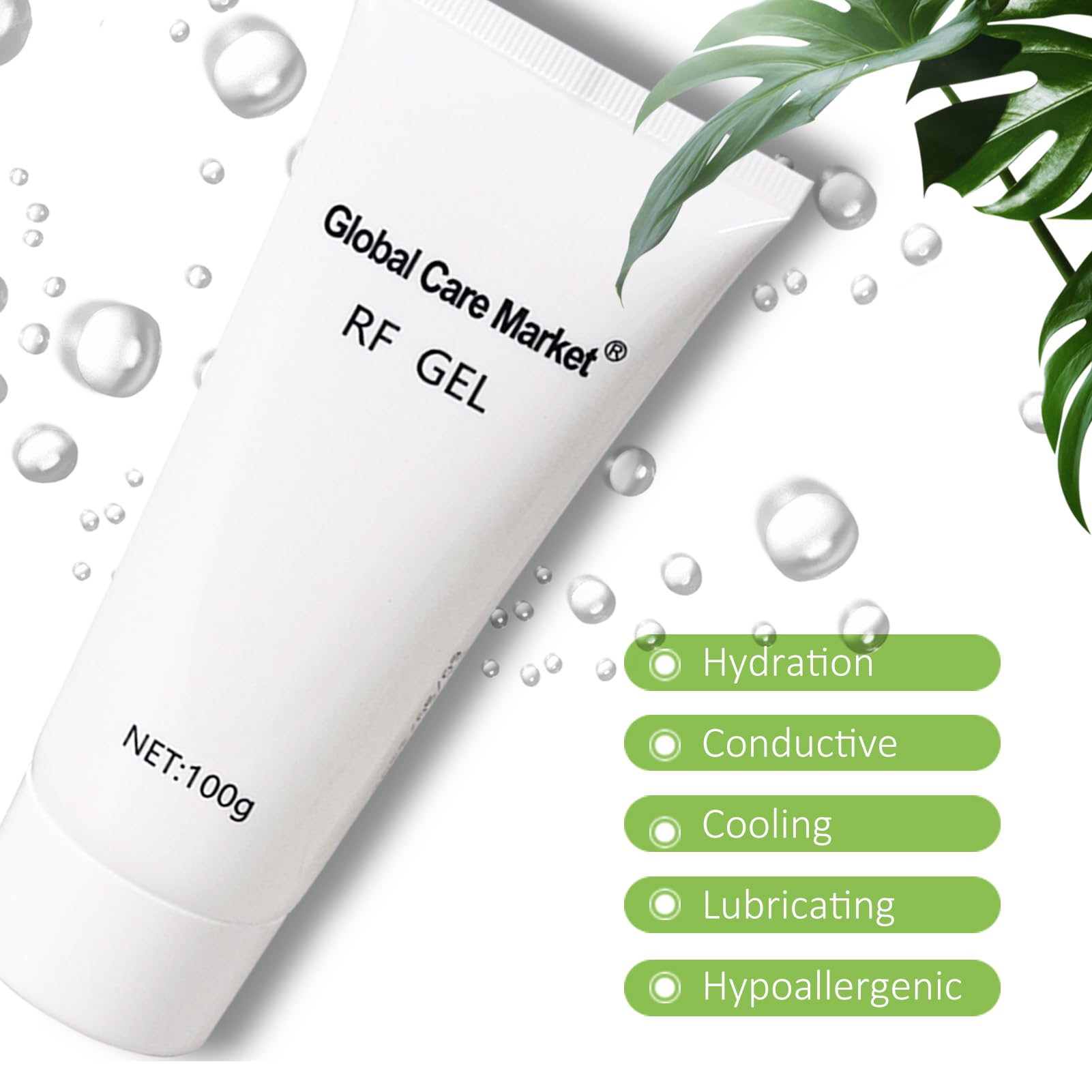 RF Gel (2 Pack) – Skin Cooling & Conducting Gel for RF Face Lifting, Skin Tightening & Beauty Devices | Perfect for Home Spa & Professional Treatments