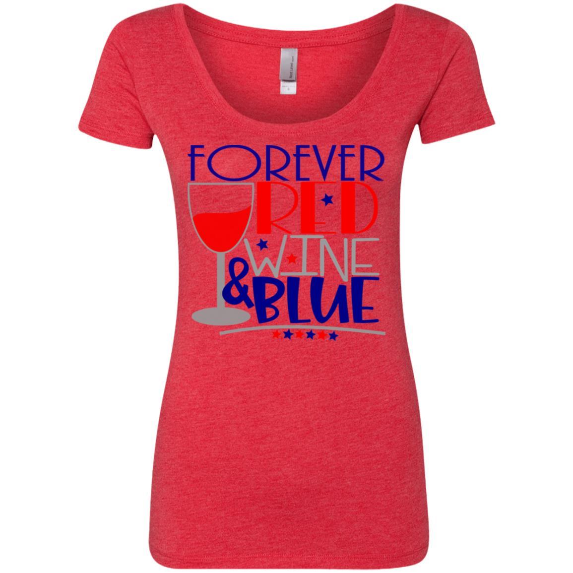 WineyBitches.Co Women's Tri-Blend Scoop Neck T-Shirt - Soft & Comfortable Casual Tee for Everyday Wear, Lounge, and Outings