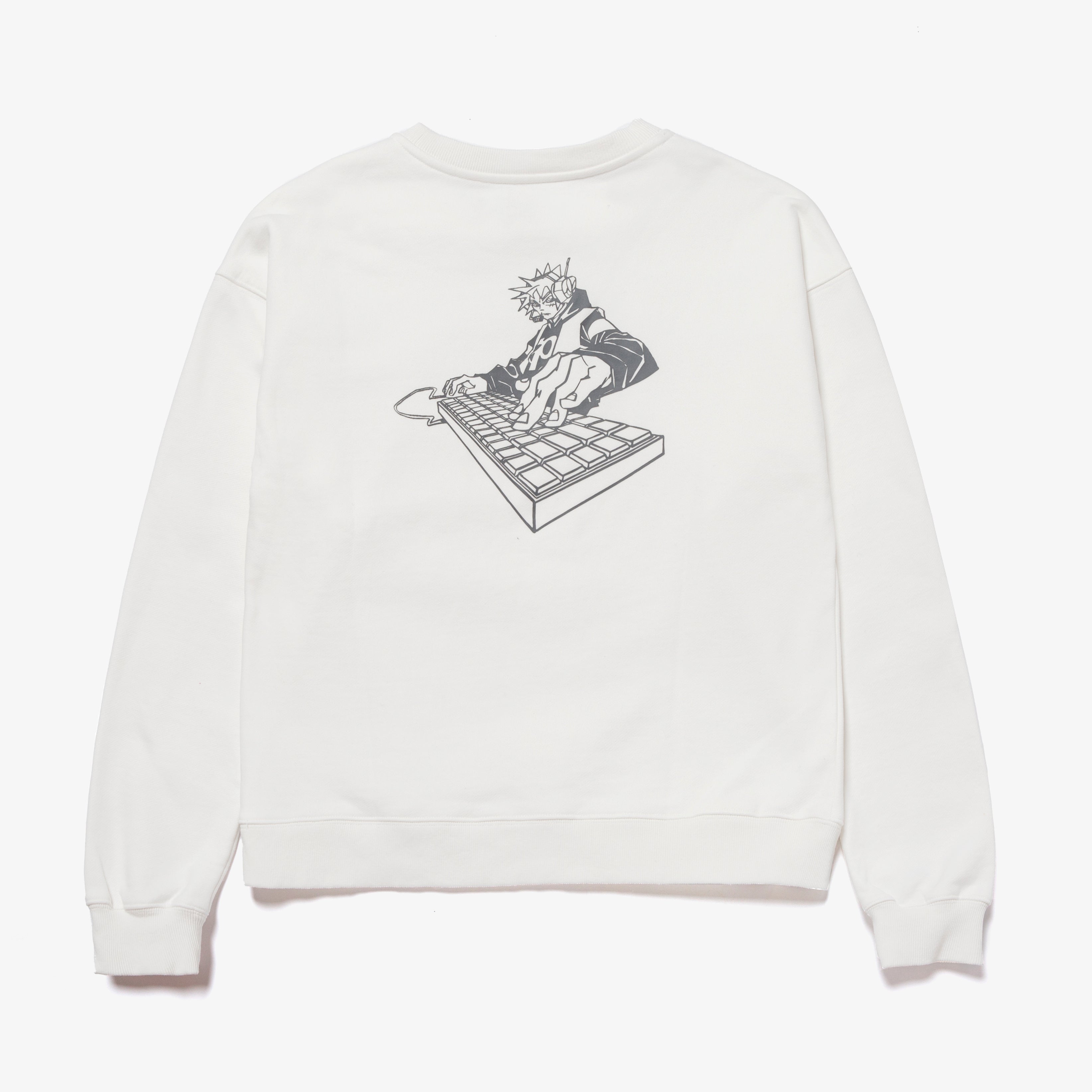 PRIX x Higround DJ Crewneck Sweatshirt - Stylish & Comfortable Streetwear for DJs & Music Lovers | Perfect for Concerts, Festivals & Casual Wear