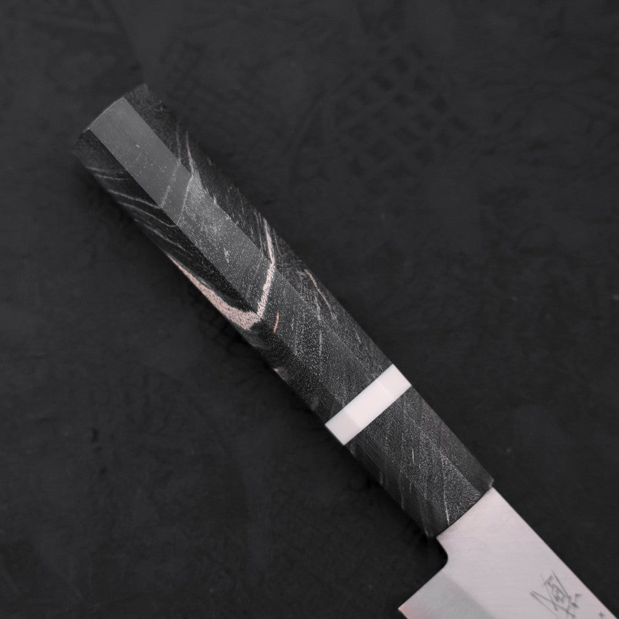VG-10 Stainless Steel Petty Knife 150mm - Marbled Maple Wood Handle - Razor Sharp Japanese Kitchen Knife for Slicing, Peeling & Precision Cutting - Perfect for Chefs & Home Cooking