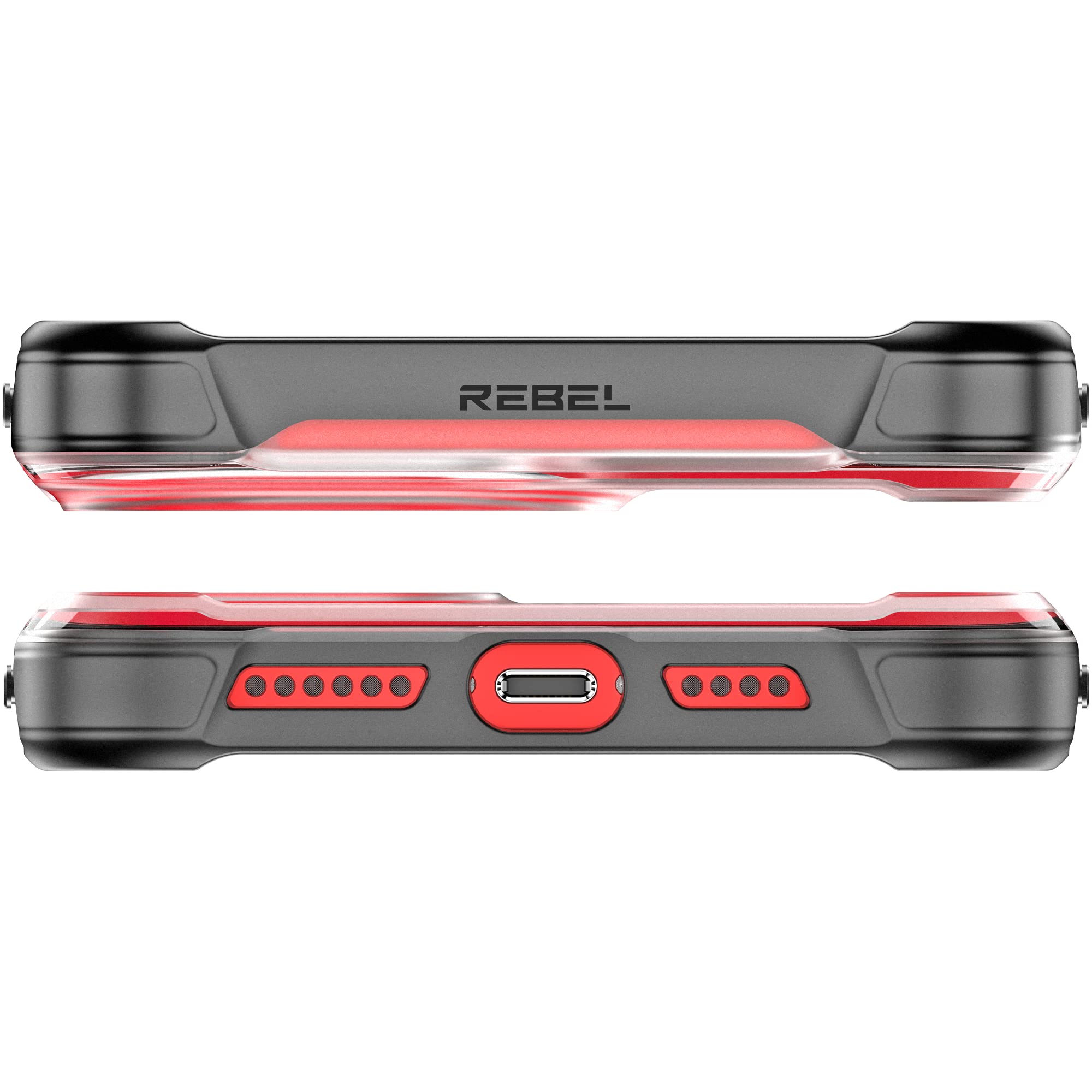 REBEL Frosted Black iPhone 14 Plus Case (6.7