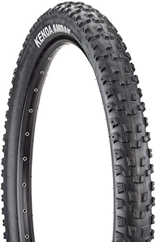 **KENDA K1247 Amrak Mountain Bike Tire - 27.5 x 2.8 Inch, Clincher, Wire Bead, Black, 30 TPI for Trail & Off-Road Cycling**