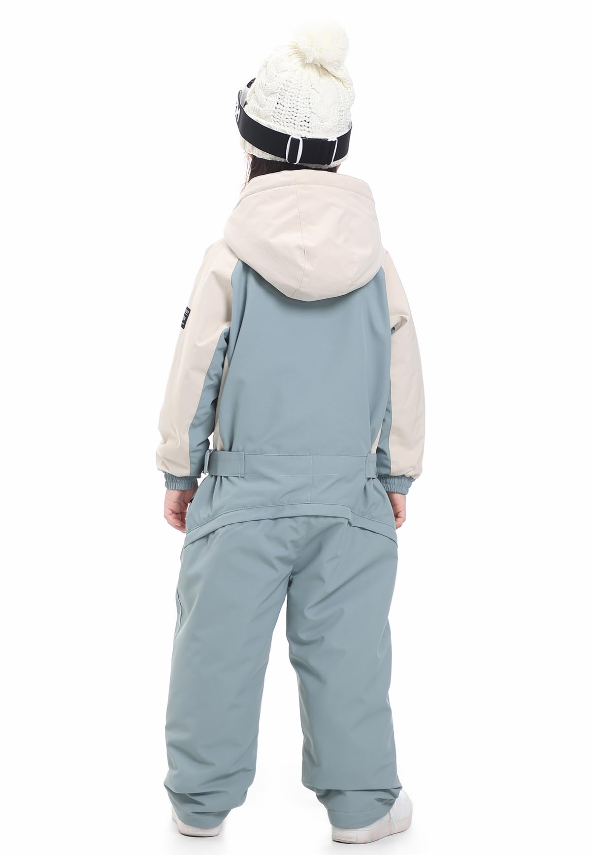 **Kids Waterproof Snowsuits for Girls & Boys - Winter Ski & Snowboard Jumpsuits - Warm One-Piece Snowsuits for Outdoor Play & Cold Weather**