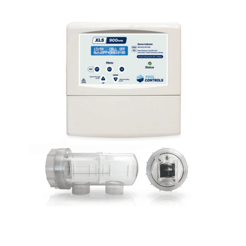 Pool Controls XLS Low Salt Chlorinator for Inground Pools | Automatic Saltwater Chlorine Generator System | Easy Installation & Maintenance for Clean, Healthy Swimming Water