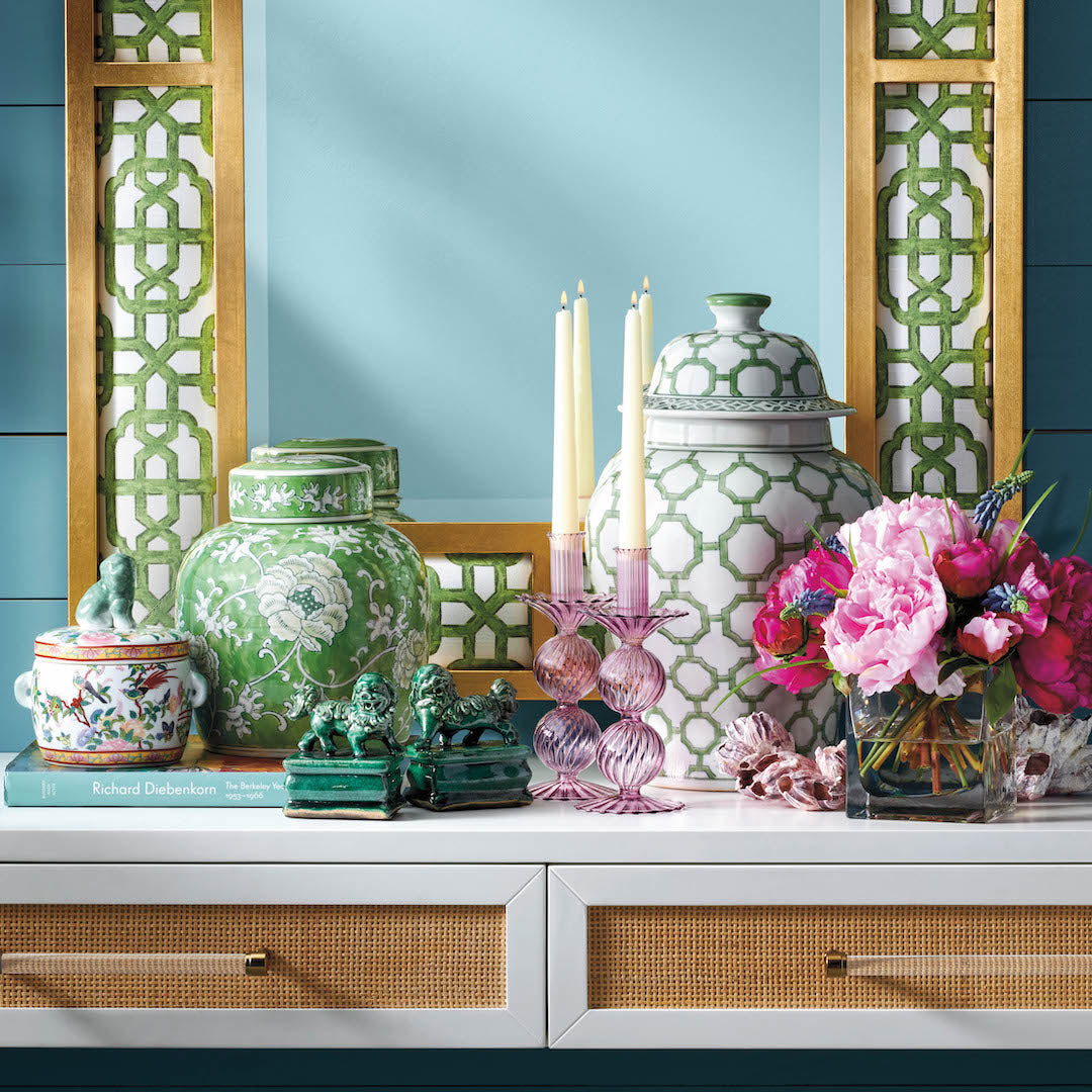 Imperial Lotus Jar - Handcrafted Ceramic Vase for Home Decor, Wedding Centerpiece & Yoga Studio Ambiance | Elegant Asian-Inspired Flower Holder for Living Room, Bedroom & Meditation Spaces