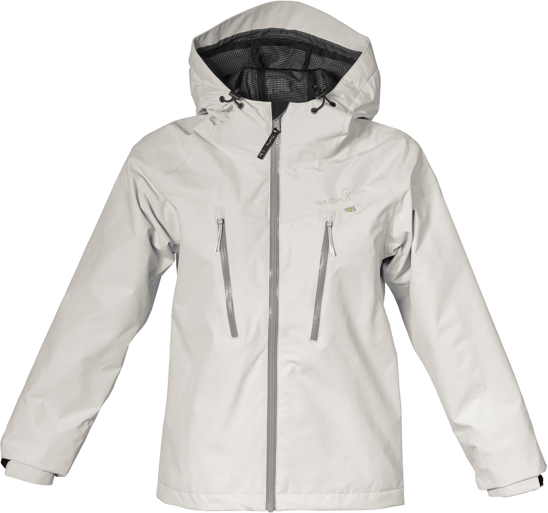 Isbjorn of Sweden Monsune Waterproof Hardshell Jacket for Kids - Lightweight Windproof Raincoat for Outdoor Activities, Hiking & School