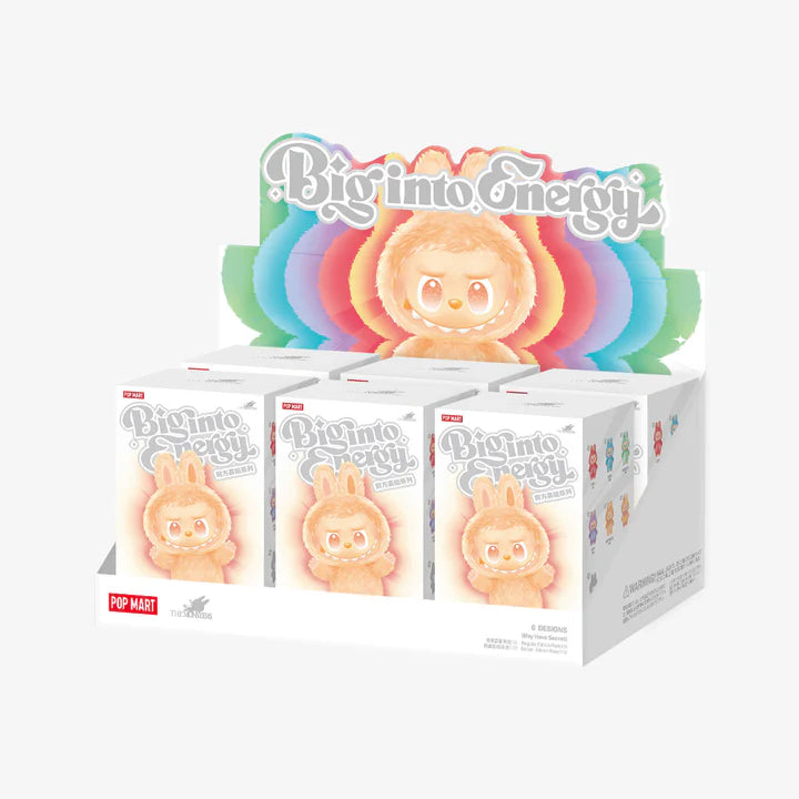 THE MONSTERS Big into Energy Series Labubu 3.0 Vinyl Plush Pendant Blind Box - Cute Collectible Toy for Display, Gifts & Surprise Unboxing Fun