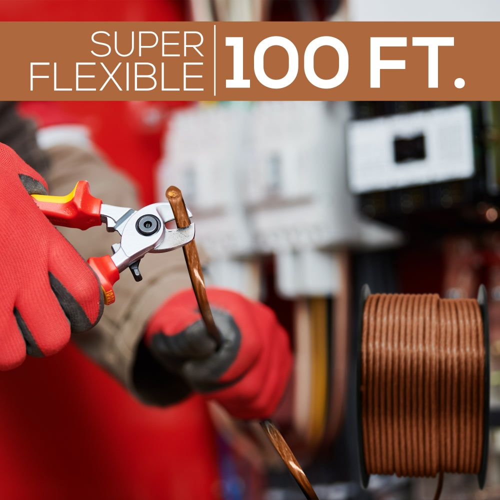10 Gauge Power Cable 250 Feet Silver - Heavy Duty Extension Cord for Outdoor, RV, and Home Appliances