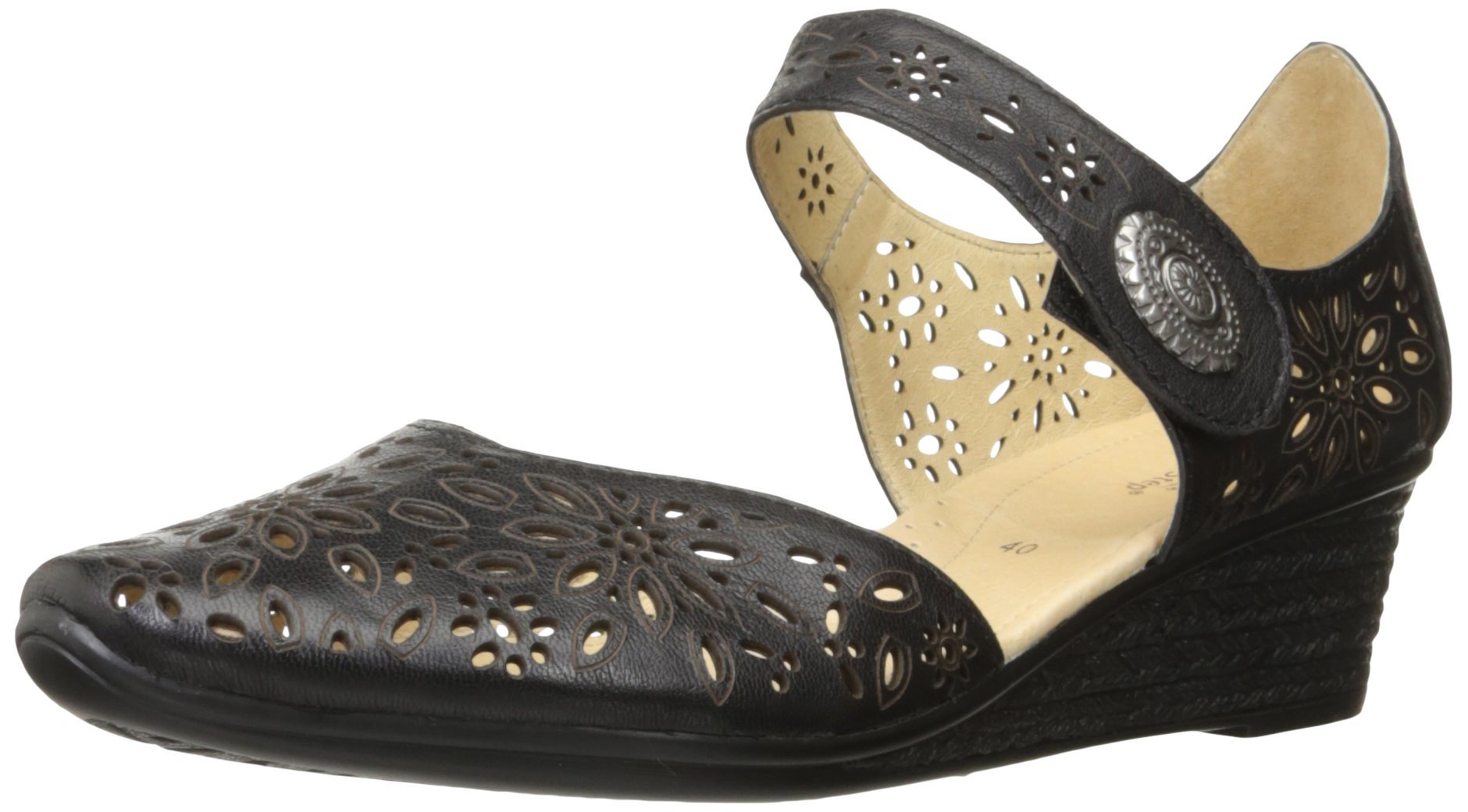 Spring Step Women's Nougat Wedge Sandal - Comfortable Casual Summer Shoes for Beach, Walking & Outdoor Activities