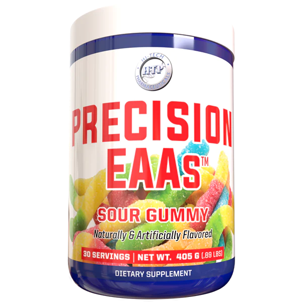 Hi Tech Pharmaceuticals Precision EAAs - Essential Amino Acids for Muscle Recovery & Growth - Perfect for Post-Workout & Fitness Enthusiasts