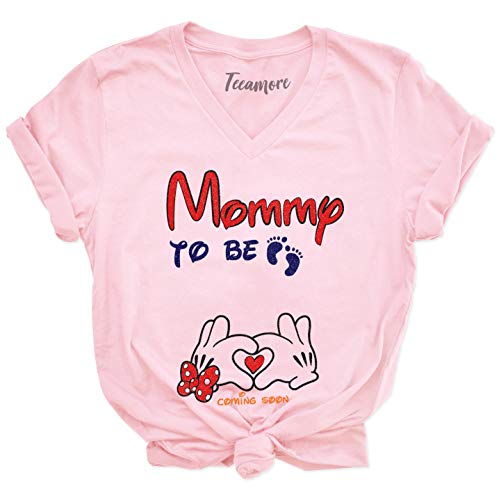 Womens V Neck - Pink